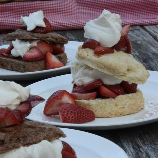 Strawberry Shortcake Two Ways
